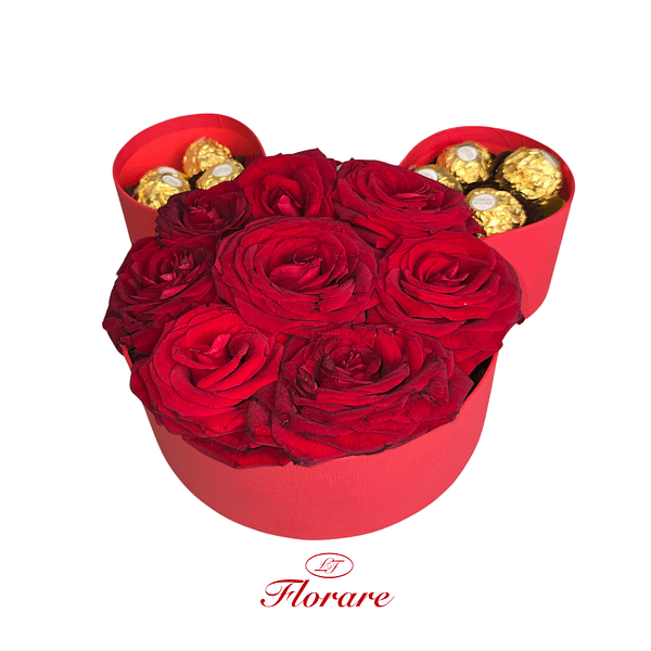14 Boîte florale en forme d’ourson